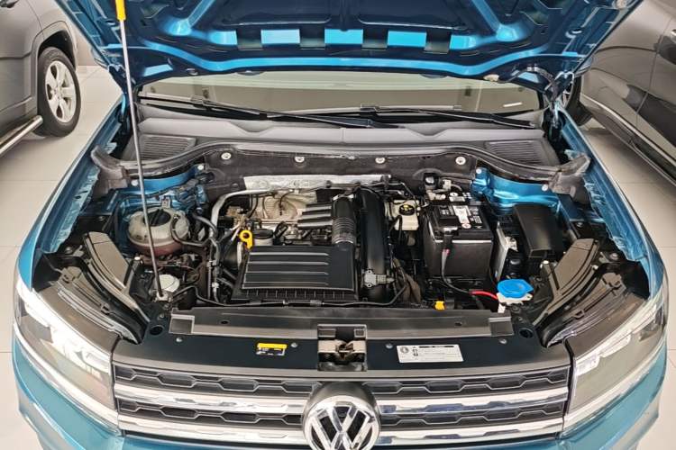 Used Volkswagen Tharu 2019 280TSI Two-Wheel Drive Comfort Edition China VI Standard Engine Bay