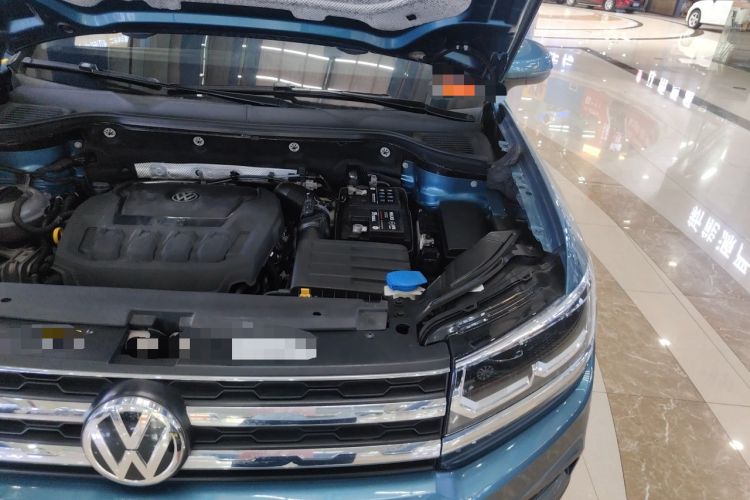 Used Volkswagen Tharu 2019 330TSI Four-Wheel Drive Flagship Model China VI Standard Engine Bay Left