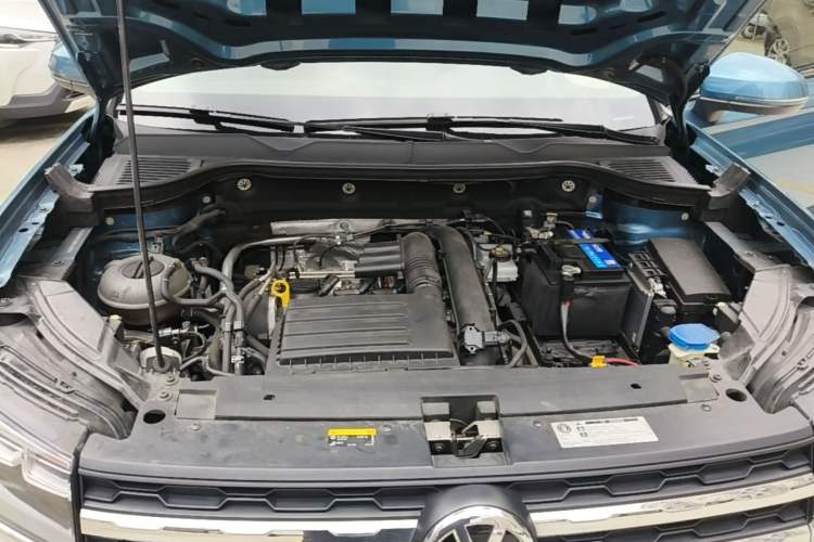 Used Volkswagen Tharu 2019 280TSI Two-Wheel Drive Comfort Edition China VI Standard Engine Bay
