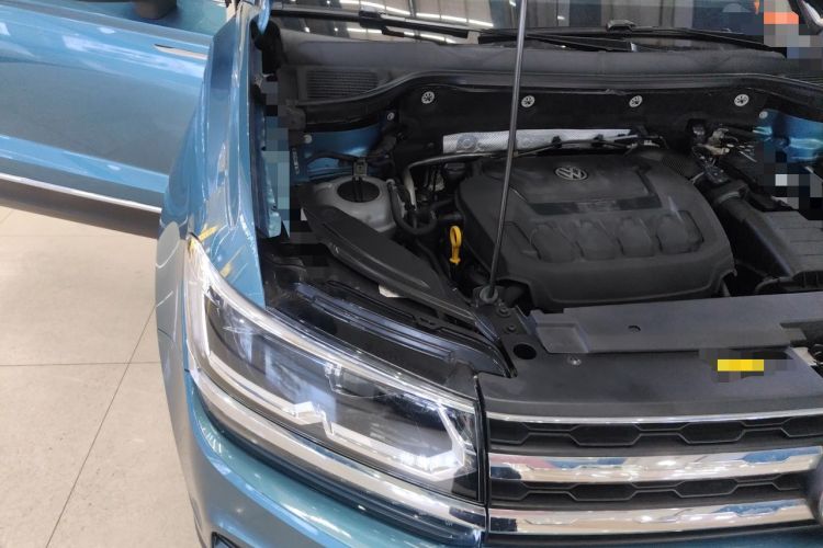 Used Volkswagen Tharu 2019 330TSI Four-Wheel Drive Flagship Model China VI Standard Engine Bay Right