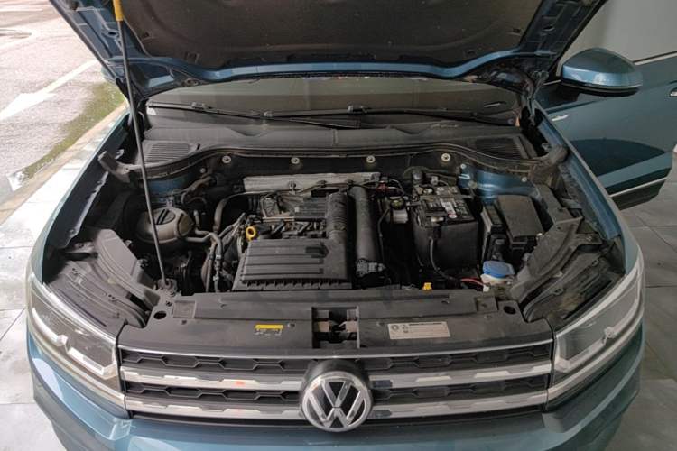 Used Volkswagen Tharu 2019 280TSI Two-Wheel Drive Flagship Edition China V Standard Engine Bay