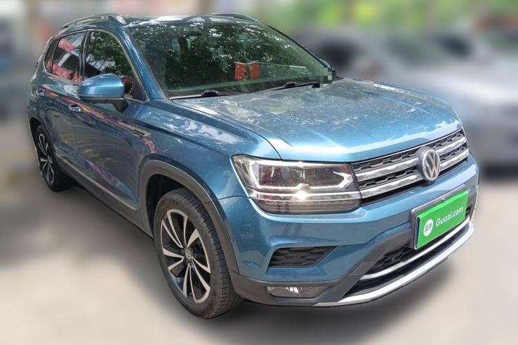 Used Volkswagen Tharu 2019 280TSI Two-Wheel Drive Flagship Edition China V Standard Front Right 45 Deg