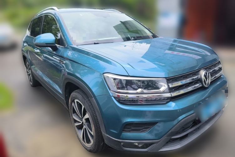 Used Volkswagen Tharu 2019 280TSI Two-Wheel Drive Luxury Edition China V Standard Front Right 45 Deg