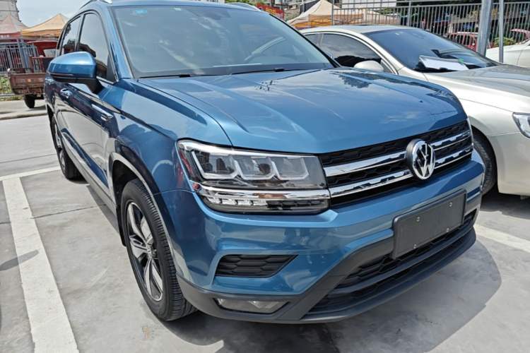 Used Volkswagen Tharu 2019 280TSI Two-Wheel Drive Comfort Edition China VI Standard Front Right 45 Deg