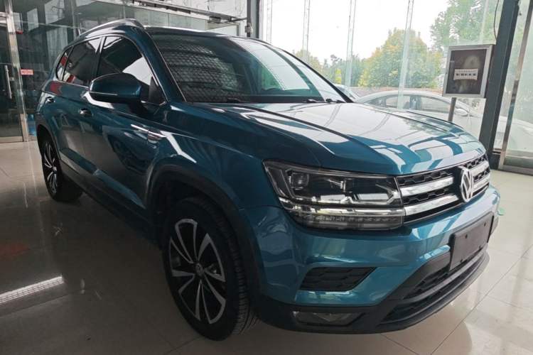 Used Volkswagen Tharu 2019 280TSI Two-Wheel Drive Luxury Version China VI Standard Front Right 45 Deg