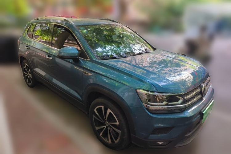 Used Volkswagen Tharu 2019 280TSI Two-Wheel Drive Luxury Version China VI Standard Front Right 45 Deg