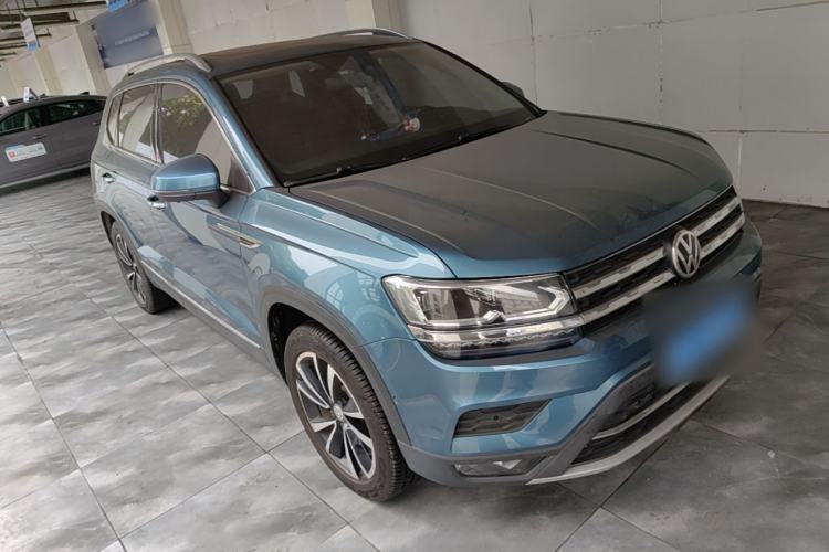Used Volkswagen Tharu 2019 280TSI Two-Wheel Drive Flagship Edition China V Standard Front Right 45 Deg