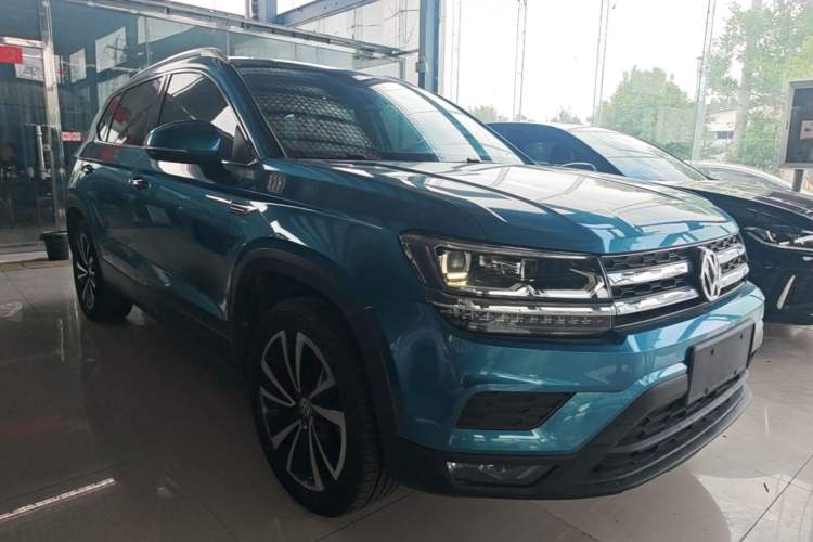 Used Volkswagen Tharu 2019 280TSI Two-Wheel Drive Luxury Version China VI Standard Front Right 45 Deg