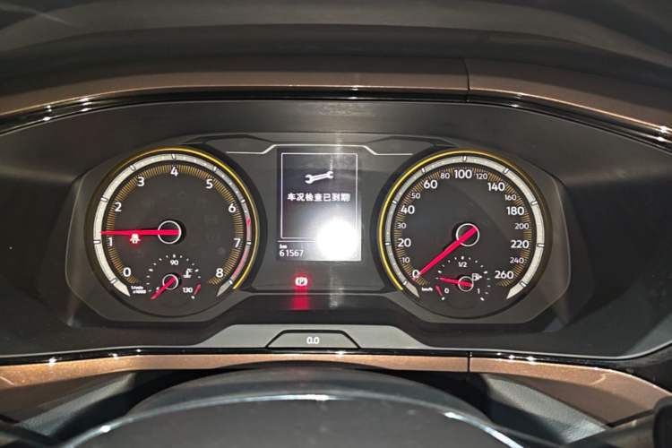 Used Volkswagen Tharu 2019 280TSI Two-Wheel Drive Luxury Version China VI Standard Instrument Cluster