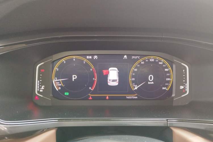 Used Volkswagen Tharu 2019 330TSI Four-Wheel Drive Flagship Model China VI Standard Instrument Cluster