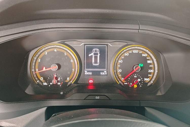 Used Volkswagen Tharu 2019 280TSI Two-Wheel Drive Trend Edition China VI Standard Instrument Cluster