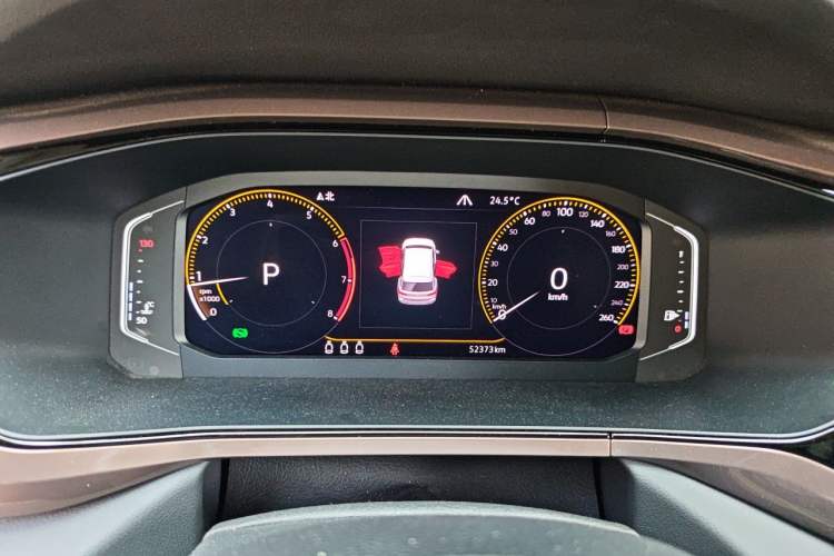 Used Volkswagen Tharu 2019 330TSI Four-Wheel Drive Flagship Model China VI Standard Instrument Cluster