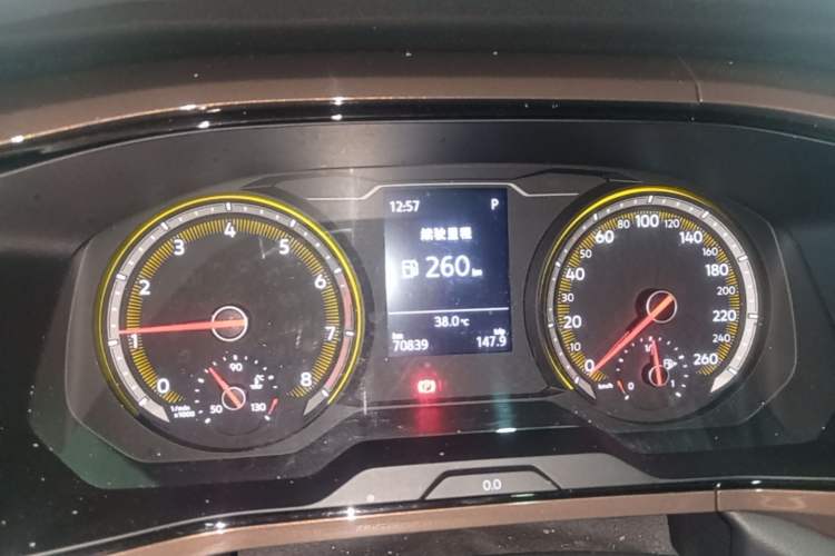 Used Volkswagen Tharu 2019 280TSI Two-Wheel Drive Comfort Edition China VI Standard Instrument Cluster
