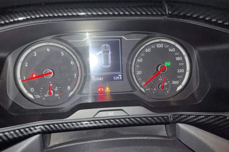 Used Volkswagen Tharu 2019 280TSI Two-Wheel Drive Trend Edition China VI Standard Instrument Cluster