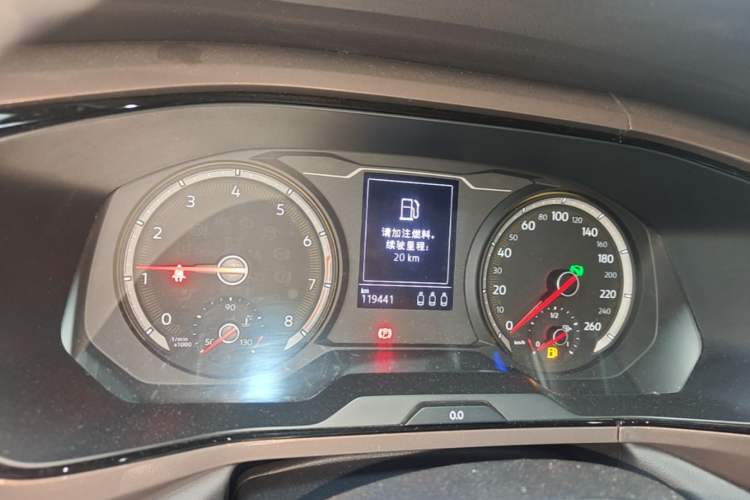 Used Volkswagen Tharu 2019 280TSI Two-Wheel Drive Luxury Edition China V Standard Instrument Cluster