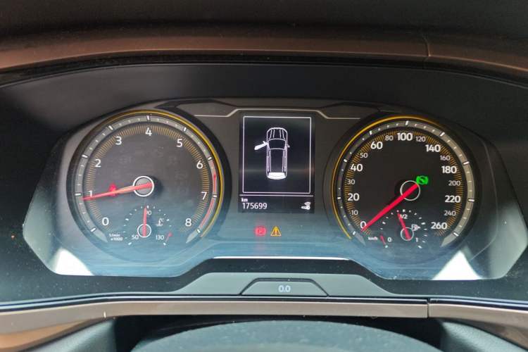 Used Volkswagen Tharu 2019 280TSI Two-Wheel Drive Comfort Edition China VI Standard Instrument Cluster