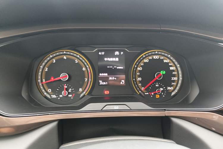 Used Volkswagen Tharu 2019 280TSI Two-Wheel Drive Comfort Edition China VI Standard Instrument Cluster