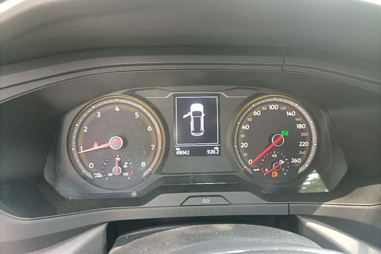 Used Volkswagen Tharu 2019 280TSI Two-Wheel Drive Trend Edition China VI Standard Instrument Cluster