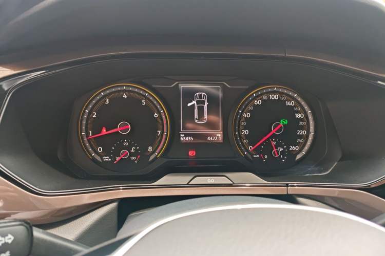 Used Volkswagen Tharu 2019 280TSI Two-Wheel Drive Comfort Edition China V Standard Instrument Cluster