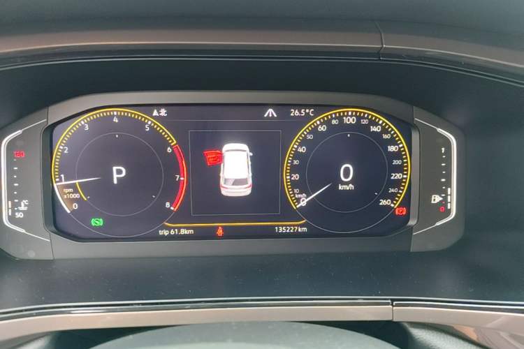 Used Volkswagen Tharu 2019 280TSI Two-Wheel Drive Flagship Version China VI Standard Instrument Cluster