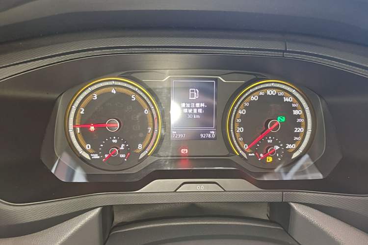 Used Volkswagen Tharu 2019 280TSI Two-Wheel Drive Trend Edition China VI Standard Instrument Cluster