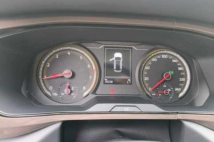 Used Volkswagen Tharu 2019 280TSI Two-Wheel Drive Comfort Edition China VI Standard Instrument Cluster