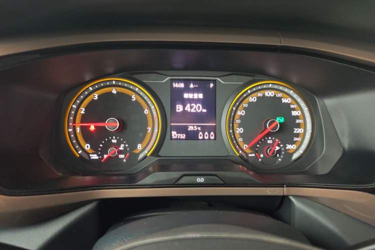 Used Volkswagen Tharu 2019 280TSI Two-Wheel Drive Luxury Version China VI Standard Instrument Cluster