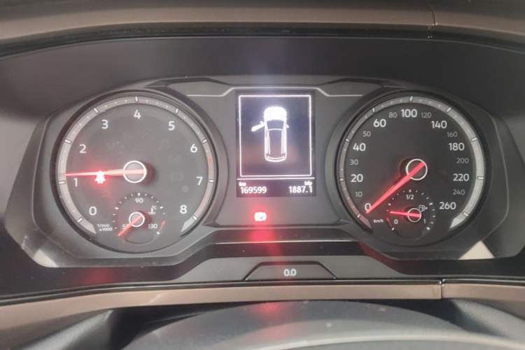 Used Volkswagen Tharu 2019 330TSI Four-Wheel Drive Luxury Edition China VI Standard Instrument Cluster