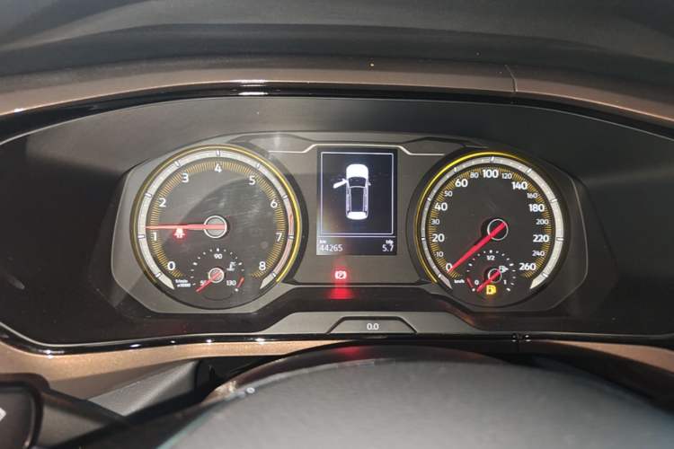 Used Volkswagen Tharu 2019 280TSI Two-Wheel Drive Comfort Edition China VI Standard Instrument Cluster
