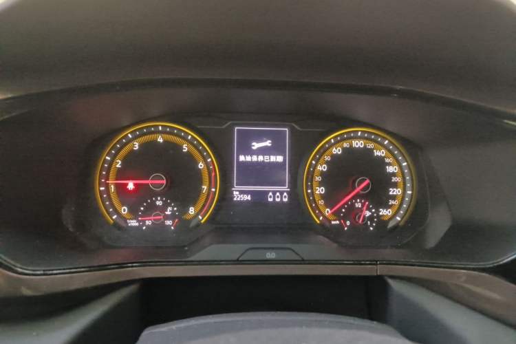 Used Volkswagen Tharu 2019 280TSI Two-Wheel Drive Luxury Version China VI Standard Instrument Cluster