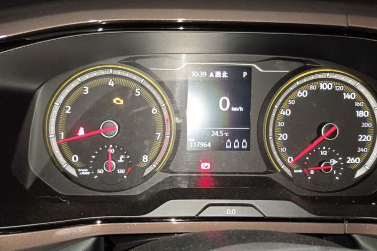 Used Volkswagen Tharu 2019 280TSI Two-Wheel Drive Luxury Version China VI Standard Instrument Cluster