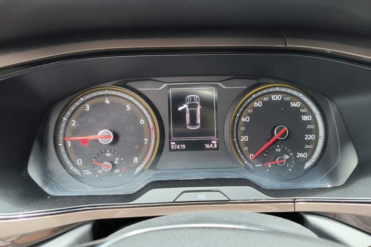 Used Volkswagen Tharu 2019 280TSI Two-Wheel Drive Luxury Version China VI Standard Instrument Cluster