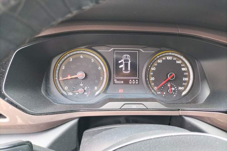 Used Volkswagen Tharu 2019 330TSI Four-Wheel Drive Luxury Edition China VI Standard Instrument Cluster