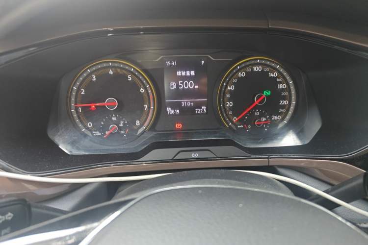 Used Volkswagen Tharu 2019 280TSI Two-Wheel Drive Comfort Edition China VI Standard Instrument Cluster