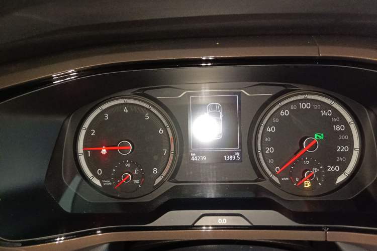 Used Volkswagen Tharu 2019 280TSI Two-Wheel Drive Comfort Edition China VI Standard Instrument Cluster