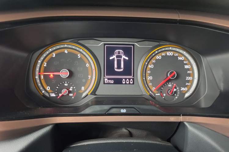 Used Volkswagen Tharu 2019 280TSI Two-Wheel Drive Luxury Version China VI Standard Instrument Cluster