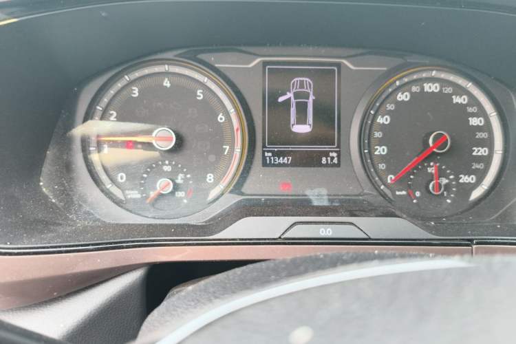 Used Volkswagen Tharu 2019 280TSI Two-Wheel Drive Comfort Edition China VI Standard Odometer Close Up