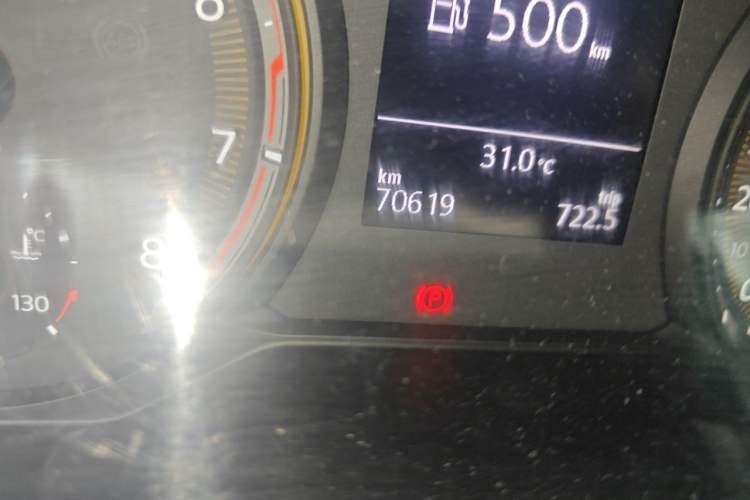 Used Volkswagen Tharu 2019 280TSI Two-Wheel Drive Comfort Edition China VI Standard Odometer Close Up