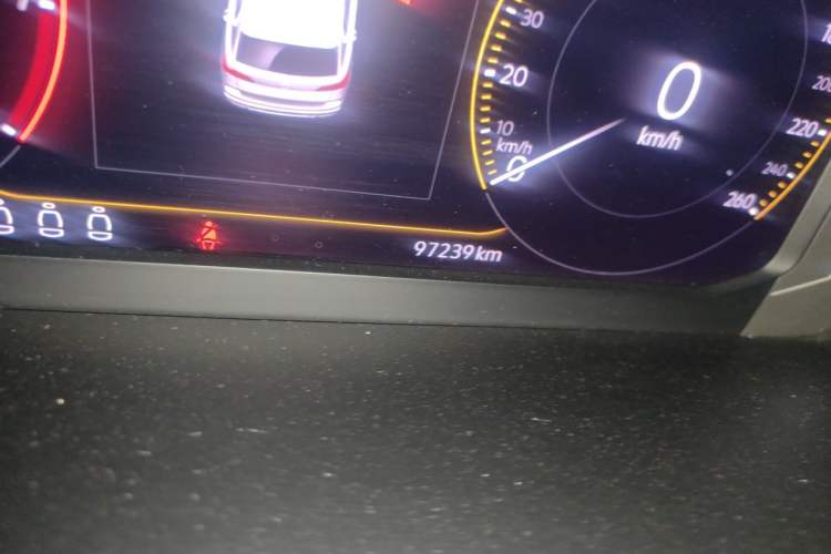Used Volkswagen Tharu 2019 280TSI Two-Wheel Drive Flagship Version China VI Standard Odometer Close Up