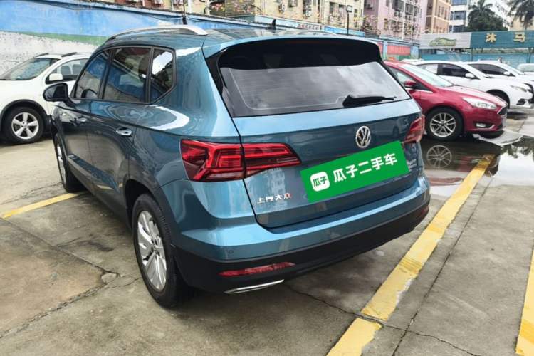 Used Volkswagen Tharu 2019 280TSI Two-Wheel Drive Comfort Edition China VI Standard Rear Left 45 Deg