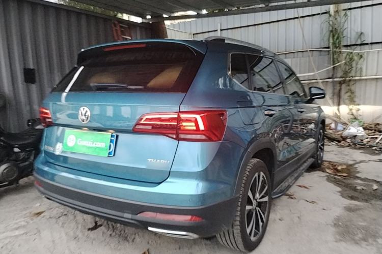 Used Volkswagen Tharu 2019 280TSI Two-Wheel Drive Luxury Version China VI Standard Rear Right 45 Deg