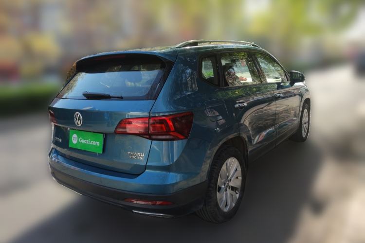 Used Volkswagen Tharu 2019 280TSI Two-Wheel Drive Comfort Edition China V Standard Rear Right 45 Deg
