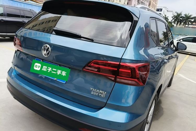 Used Volkswagen Tharu 2019 280TSI Two-Wheel Drive Comfort Edition China VI Standard Rear Right 45 Deg