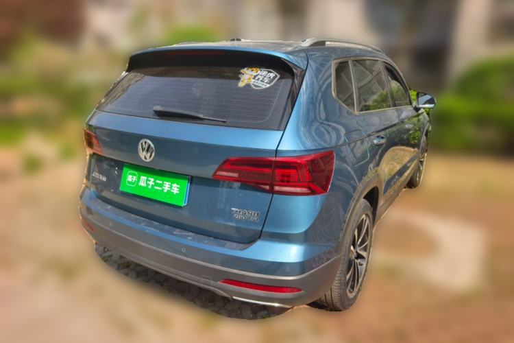 Used Volkswagen Tharu 2019 280TSI Two-Wheel Drive Luxury Edition China V Standard Rear Right 45 Deg