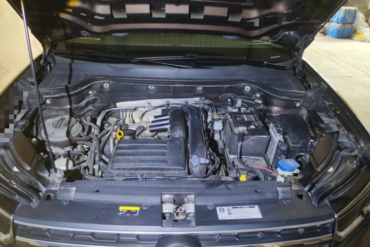 Used Volkswagen Tharu 2019 280TSI Two-Wheel Drive Luxury Version China VI Standard Engine Bay