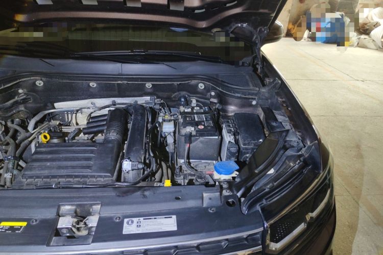 Used Volkswagen Tharu 2019 280TSI Two-Wheel Drive Luxury Version China VI Standard Engine Bay Left