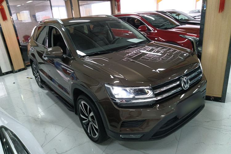 Used Volkswagen Tharu 2019 280TSI Two-Wheel Drive Luxury Version China VI Standard Front Right 45 Deg