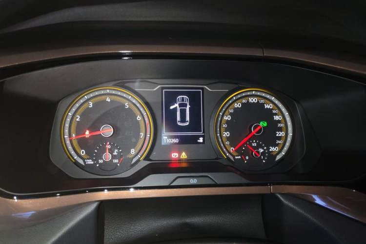 Used Volkswagen Tharu 2019 280TSI Two-Wheel Drive Luxury Version China VI Standard Instrument Cluster