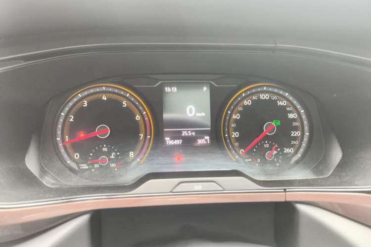 Used Volkswagen Tharu 2019 280TSI Two-Wheel Drive Comfort Edition China V Standard Instrument Cluster