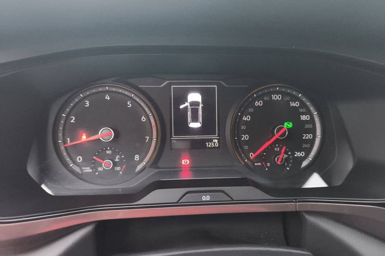 Used Volkswagen Tharu 2019 280TSI Two-Wheel Drive Luxury Version China VI Standard Instrument Cluster